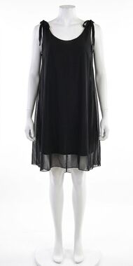 NEW GIGI MODA semilia mini dress in black